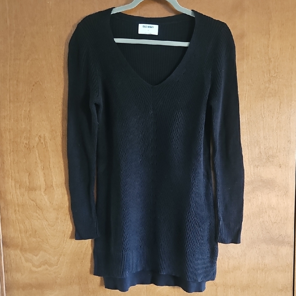 Old Navy Black Knit Sweater